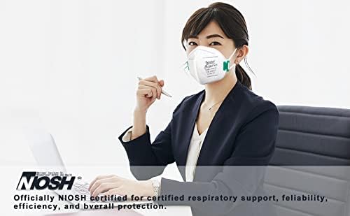 N95 Face Mask,10 Pack 20 Pack 30 Pack 50Pack 100Pack NIOSH Certified N95 Disposable Respirator 5-Ply Safety Breathable Face Masks, Filter Efficiency 95%, Adjustable Comfortable Protection,Against PM2.5 Dust for Adult, Men, Women