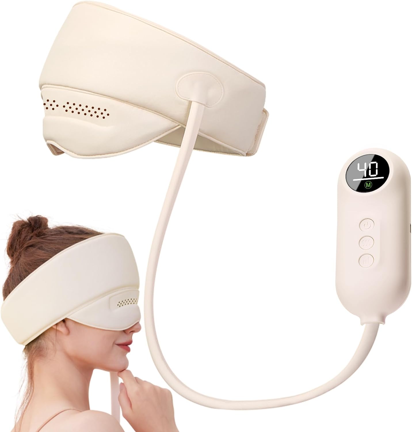 Electric Head Massager- Hotodeal Electric Scalp Massager Head Compress Air Bag Massager with Heat & Knead