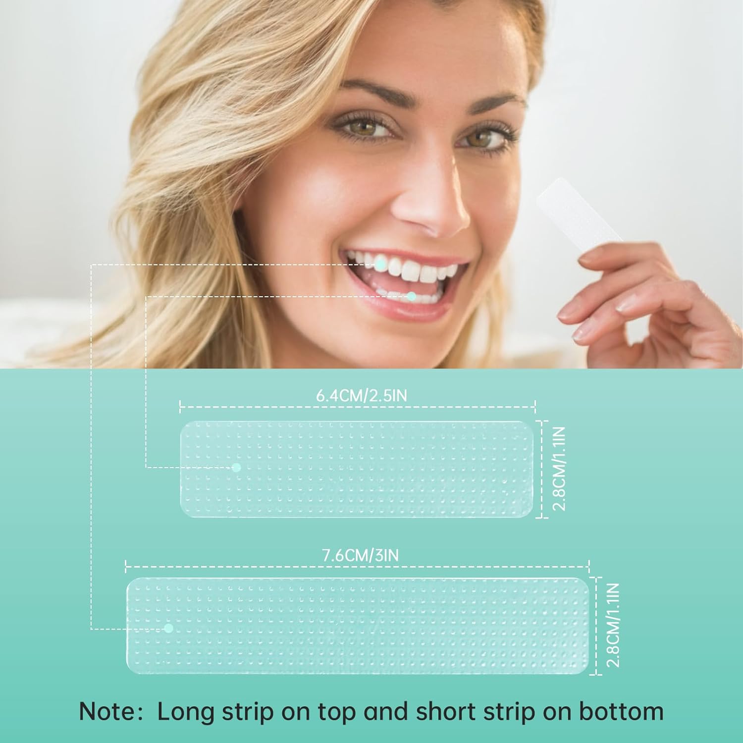 Teeth Whitening Strips- Hotodeal Teeth Whitener for Remove Coffee Tea Smoking Stains and Other Stains
