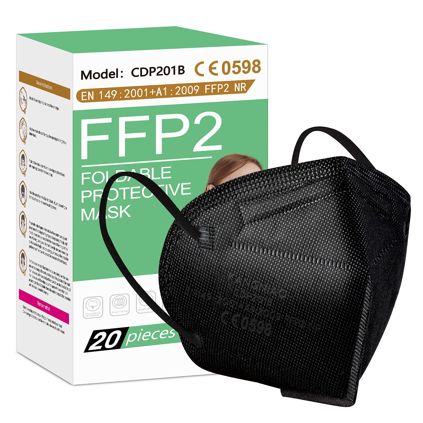 a box of ffp2 masks