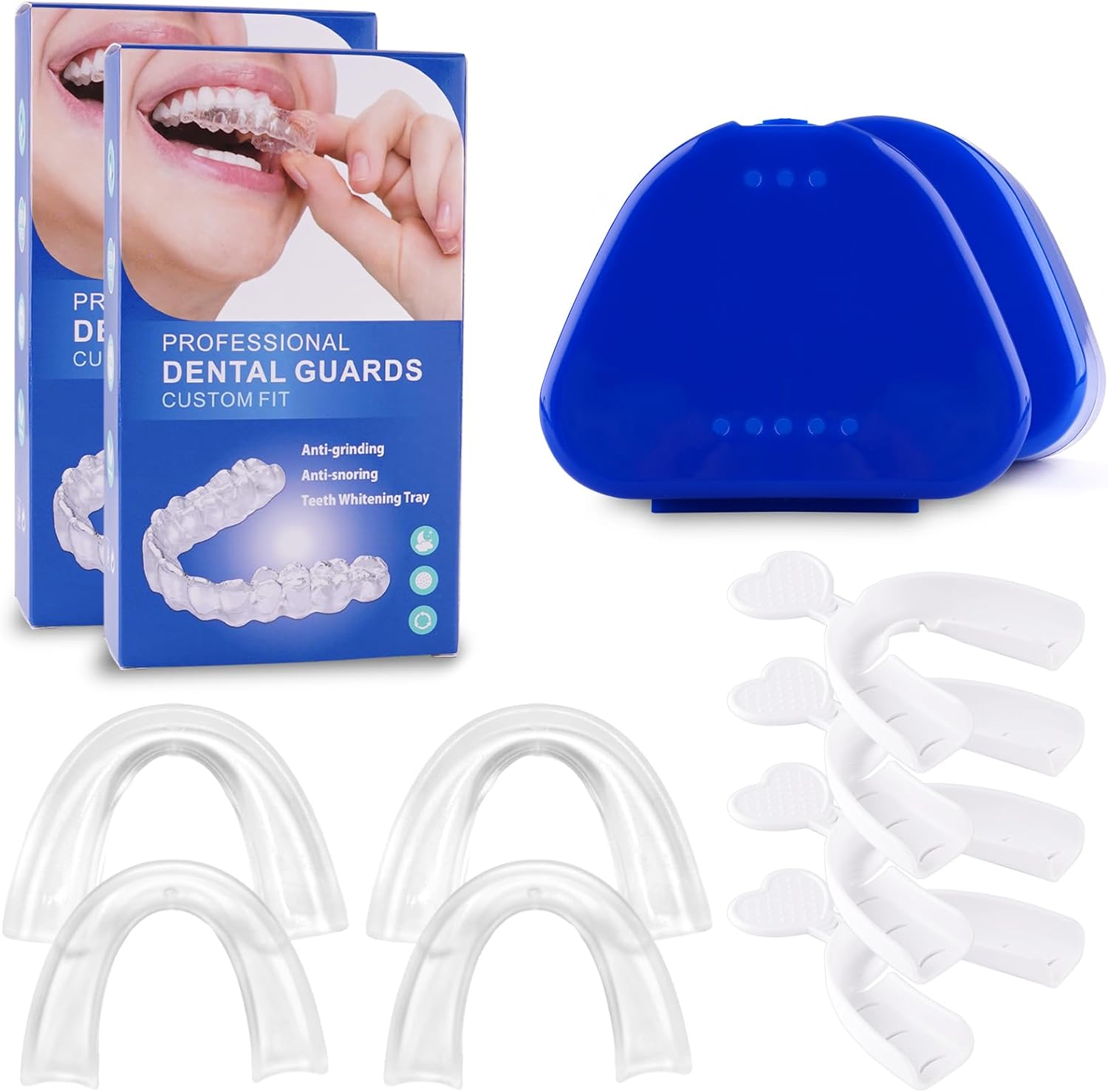 Hotodeal Mouth Guard— Mouth Guard with Fitting Tray for Grinding Teeth at Night